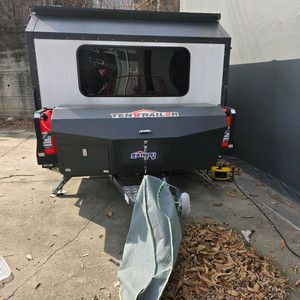 텐트레일러 캠핑 카라반 트레일러