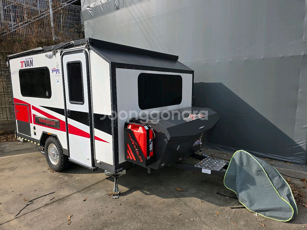 텐트레일러 캠핑 카라반 트레일러--2