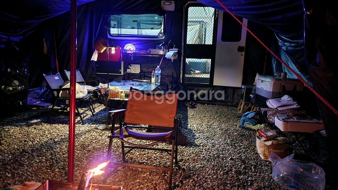 텐트레일러 캠핑 카라반 트레일러--4