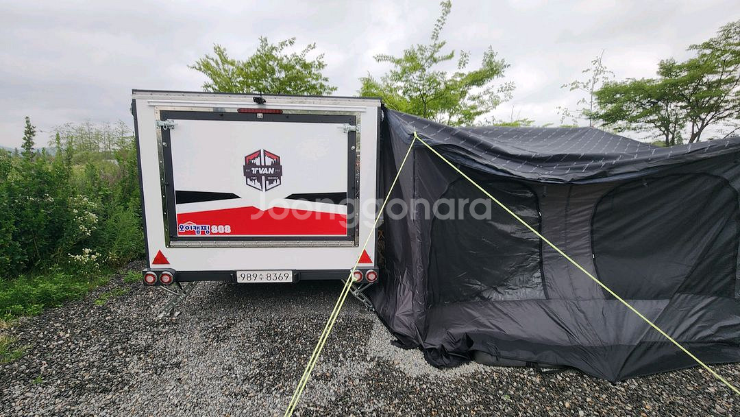 텐트레일러 캠핑 카라반 트레일러--7