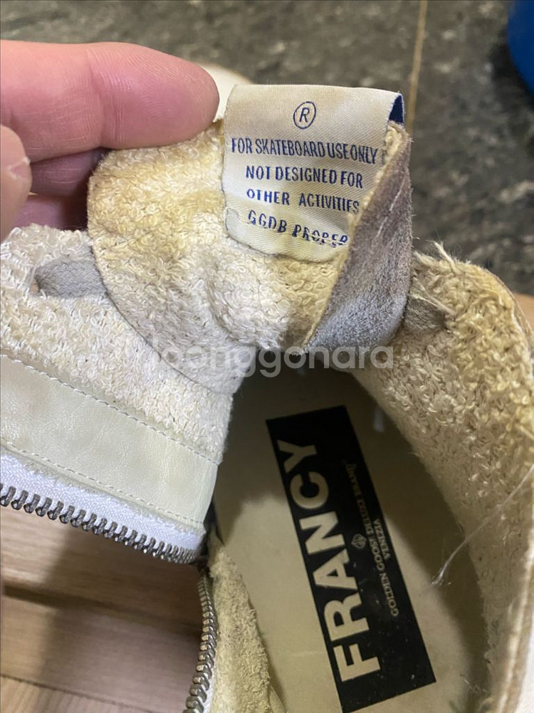 골든구스 프란시 하이탑 사이즈39--2