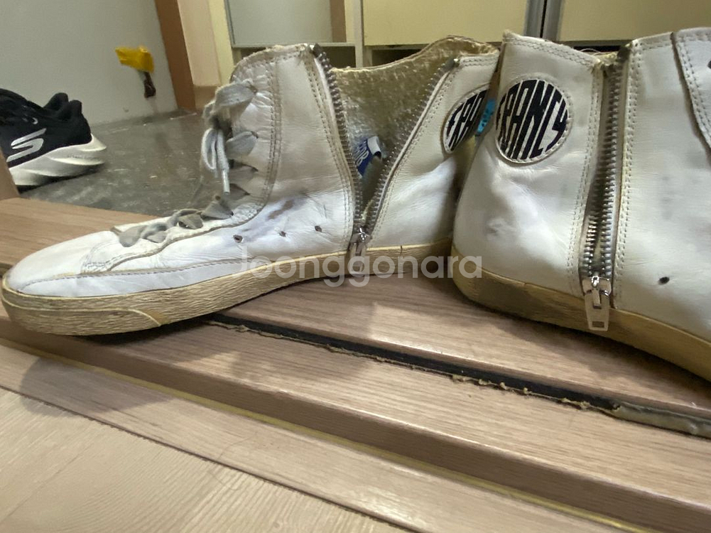 골든구스 프란시 하이탑 사이즈39--3