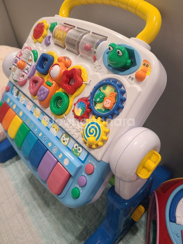 아기 장난감 놀이카트새상품 구매 CONYS 에듀테이블 코니스 교구 아기체육관 걸음마보조기 아기피아노--1