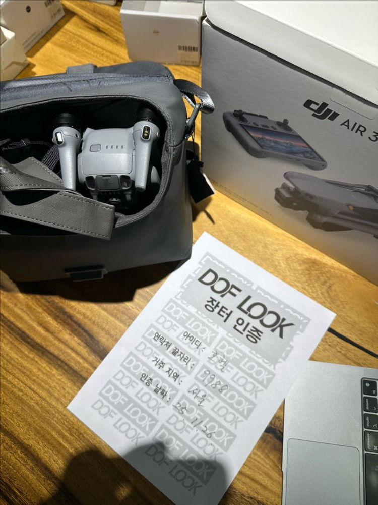 dji 매빅에어3 플라이모어 콤보 + tiffen nd필터 세트 이미지