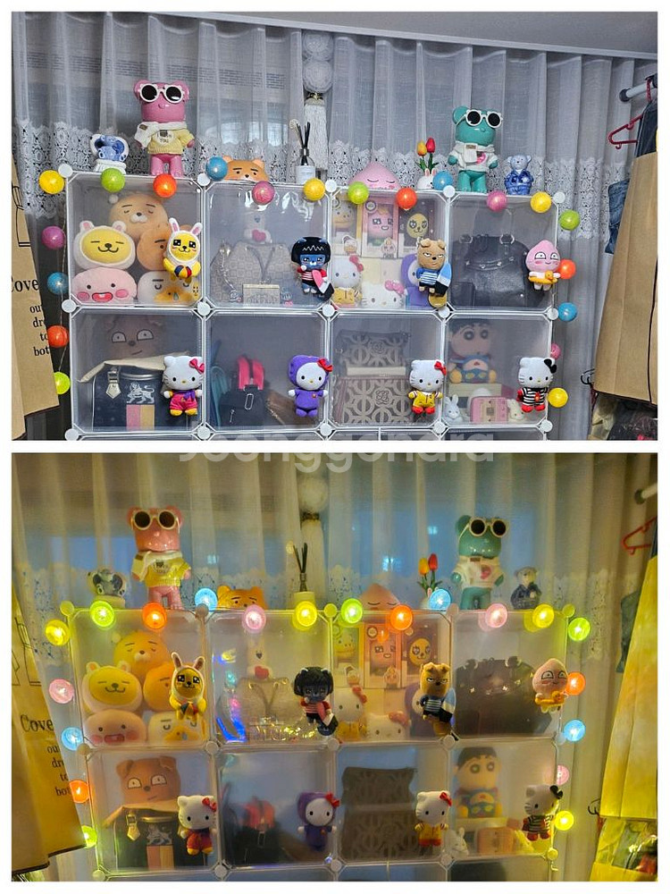 LED 캔들 랜턴 조명 세트 LED 크리스마스 트리장식 무드등 조명--0