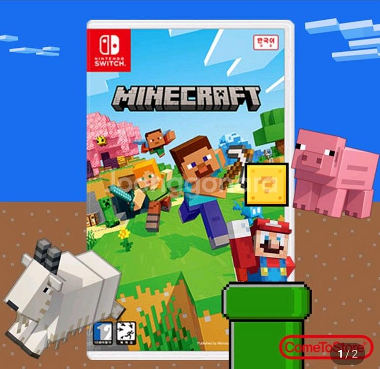닌텐도 스위치 마인크래프트 한글반 게임 칩 양도합니다--0