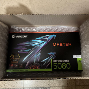 [새상품] RTX 5080 AORUS MASTER 어마