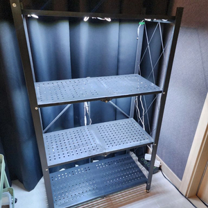 플랜터스 식물등 포함 철제 선반