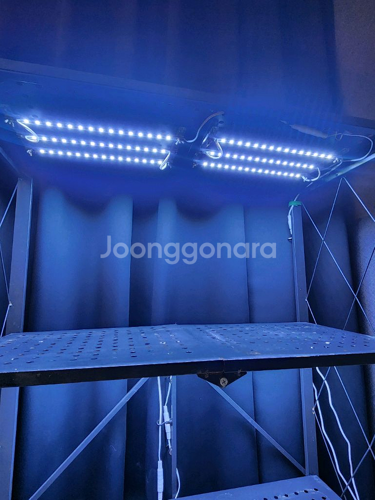 플랜터스 식물등 포함 철제 선반--1