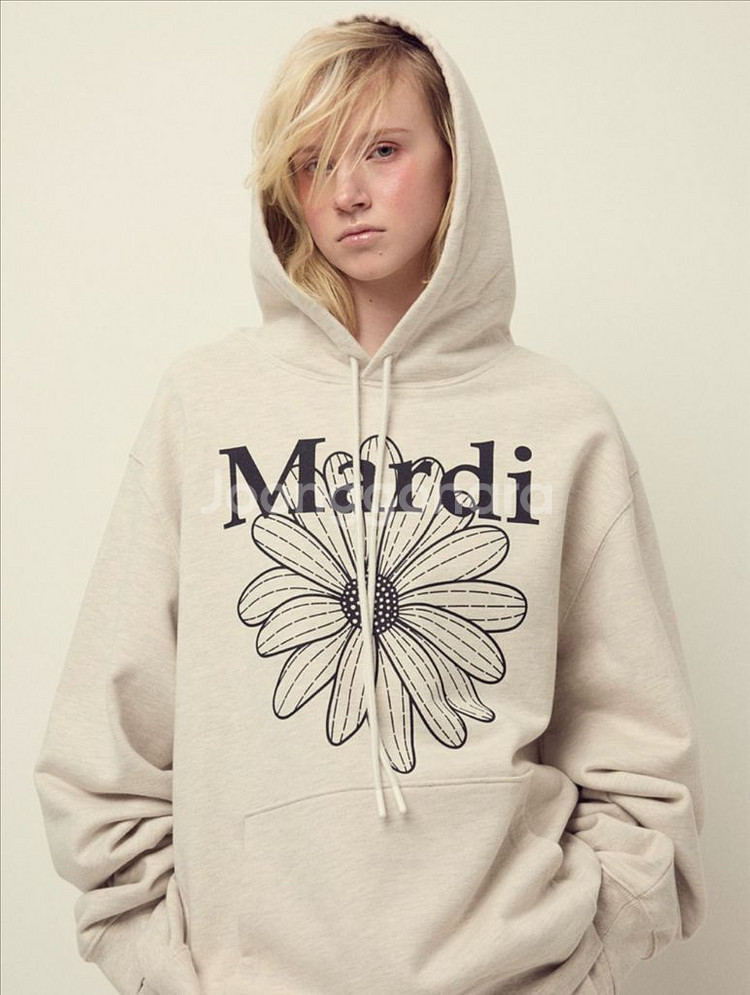 마르디메크르디 OVERSIZED HOODY--0