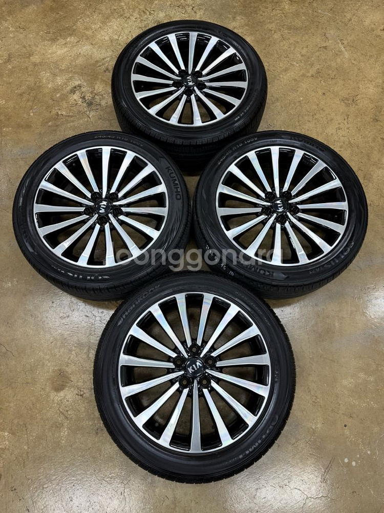 K7 블랙럭셔리 18인치 순정휠타이어 팝니다--5
