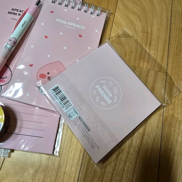 카카오프렌즈 어피치 문구 세트 - New--2