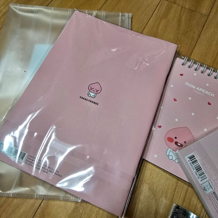 카카오프렌즈 어피치 문구 세트 - New--5