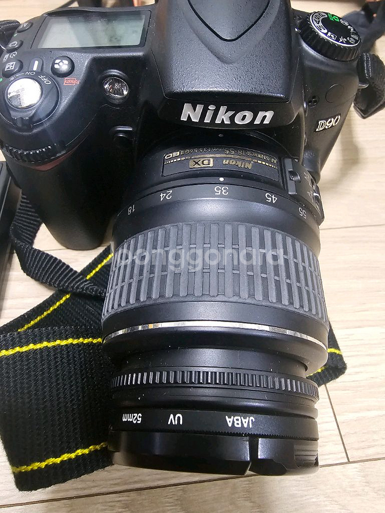 DSLR d90 카메라 + 18-55mm+70-300mm 렌즈 세트--3