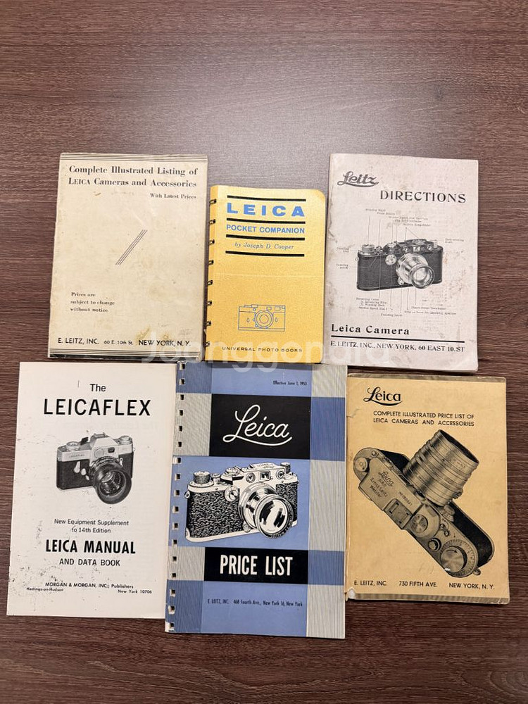 LEICA 라이카 카달로그, 매뉴얼--0
