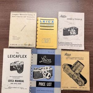 LEICA 라이카 카달로그, 매뉴얼