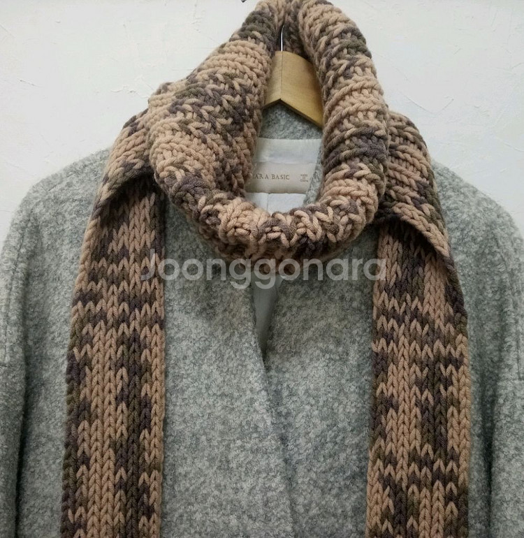 핸드메이드 넥워머 머플러--1