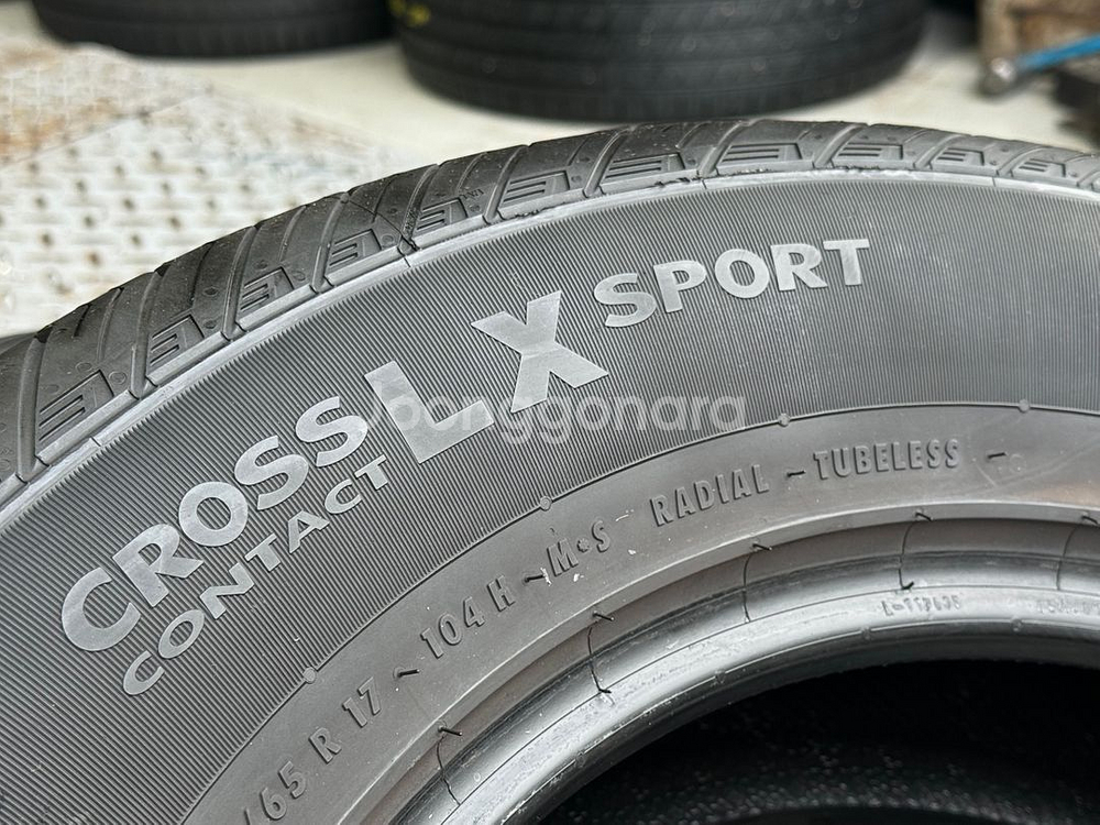 235 65 17 컨티넨탈타이어 lx스포츠 중고타이어 _ 2356517 컨티넨탈 오남 진건 진접 남양주 하남 구리--2