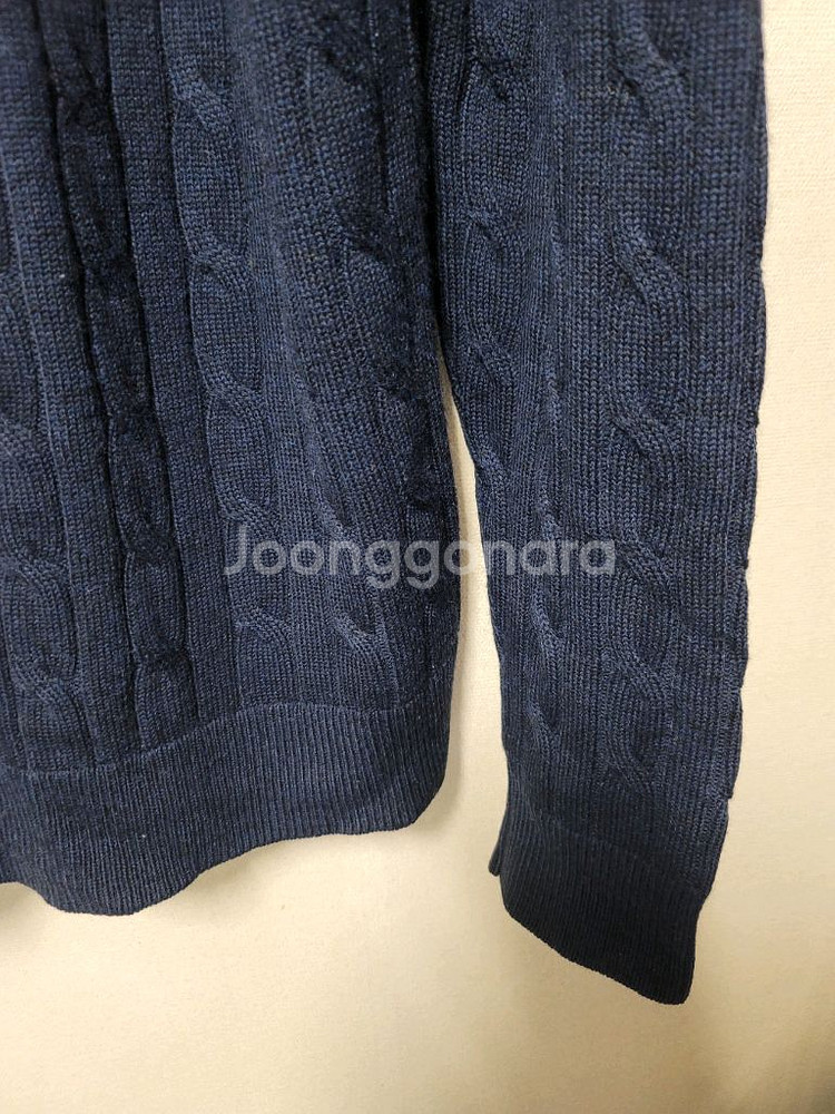 타미힐피거 럭셔리울 케이블 롱니트--3