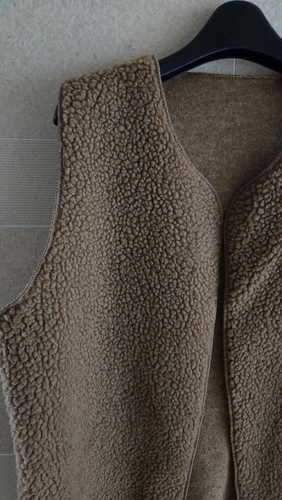 여성 뽀글이 조끼 ㅡ프리--1