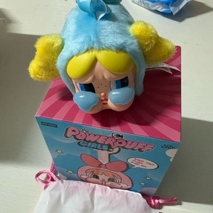 팝마트 크라이베이비 파워 퍼프걸 버블 키링