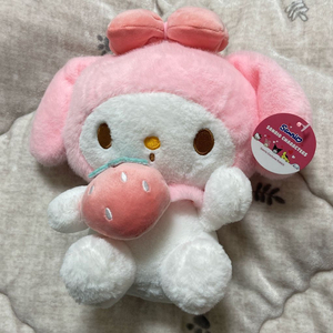 산리오 마이멜로디 파스텔 봉제인형 중형사이즈 이미지