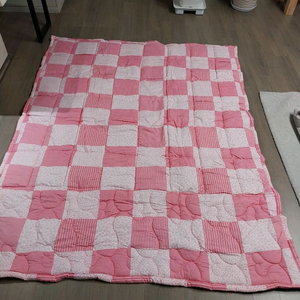 체크이불 새제품