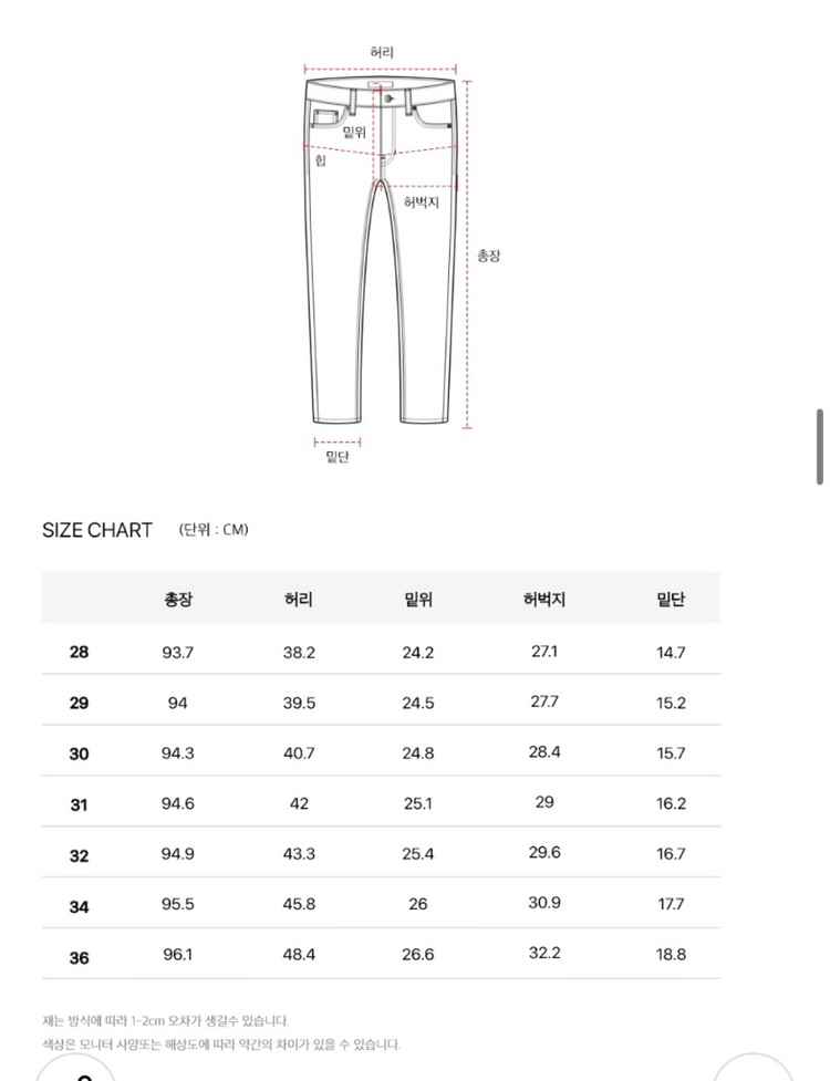 피스워커 플랜트매니저 엣지 크롭 데님 판매--3