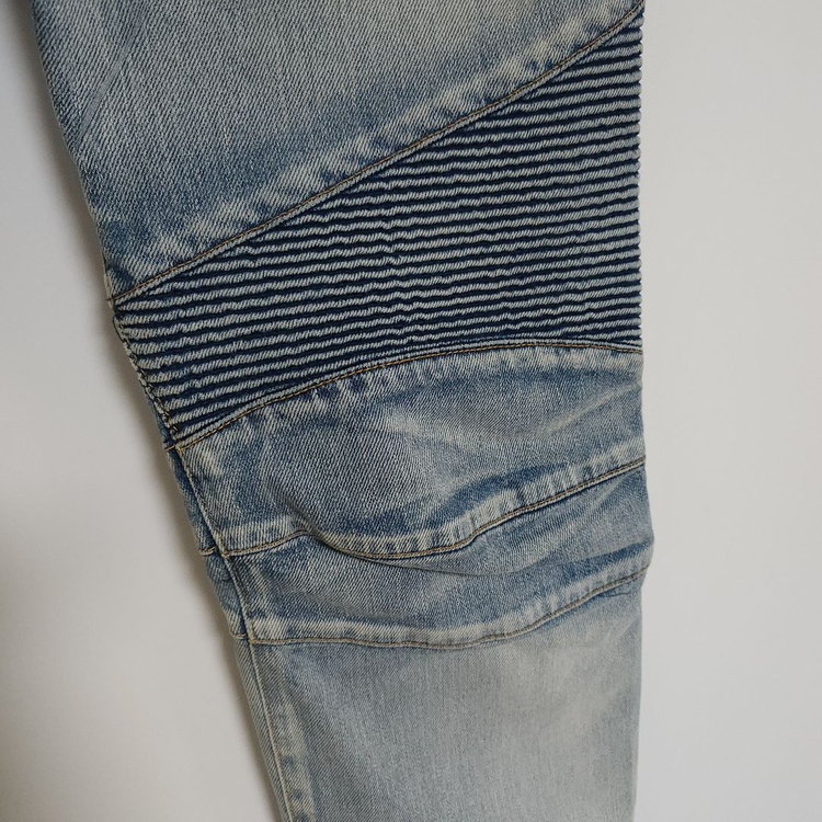 [34] 발망 연청 슬림바이커 남성 청바지 S7H9551 T021 이미지