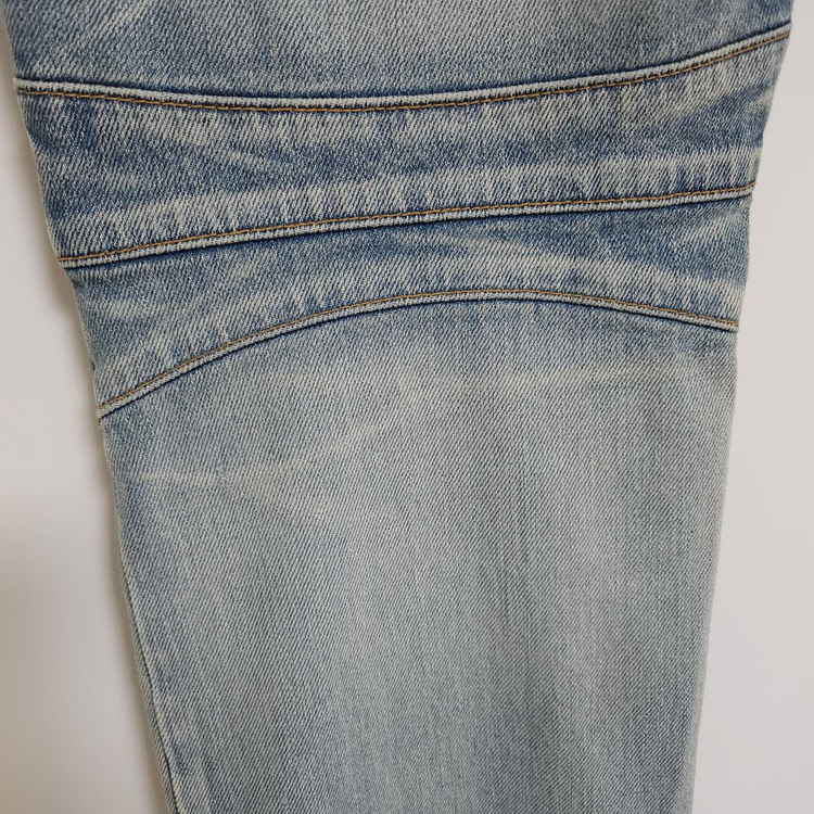 [34] 발망 연청 슬림바이커 남성 청바지 S7H9551 T021 이미지