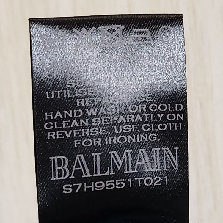 [34] 발망 연청 슬림바이커 남성 청바지 S7H9551 T021 이미지