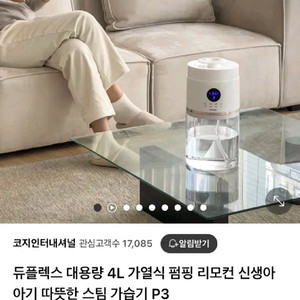 새상품)듀플렉스 저전력 가열 가습기