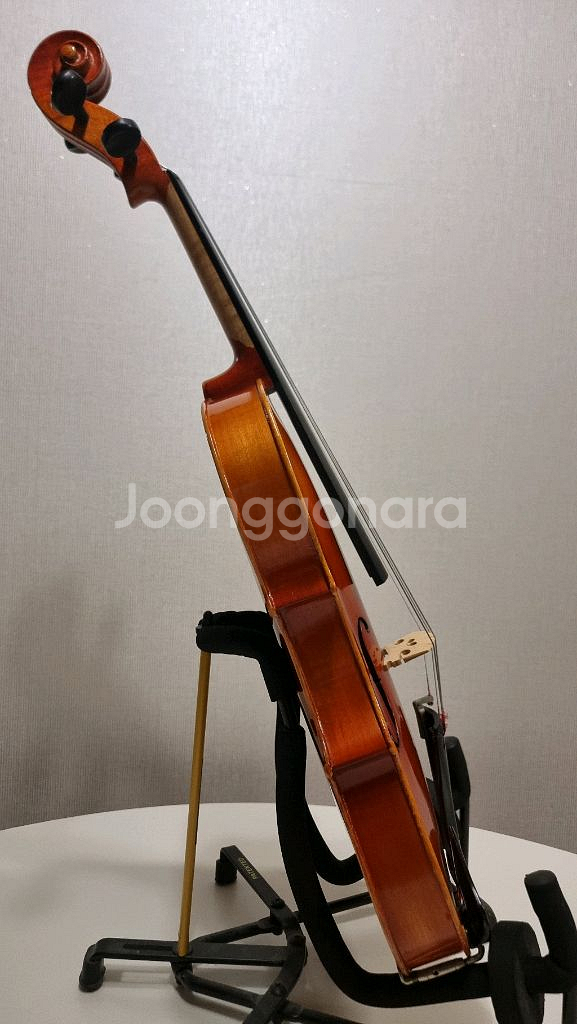 키소 스즈키 바이올린 No.350 4/4 1982년 + 스기토 활 + 하드케이스 + 숄더레스트--4