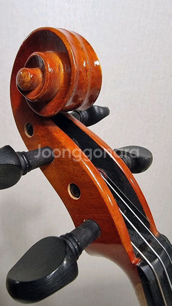 키소 스즈키 바이올린 No.350 4/4 1982년 + 스기토 활 + 하드케이스 + 숄더레스트--5