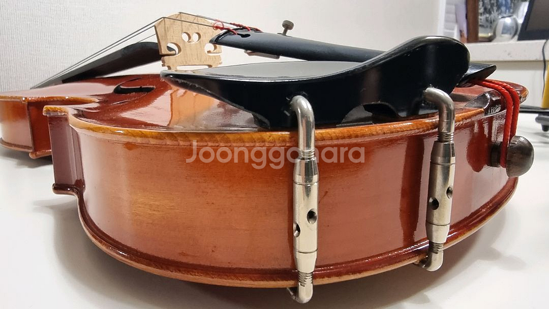 키소 스즈키 바이올린 No.350 4/4 1982년 + 스기토 활 + 하드케이스 + 숄더레스트--6