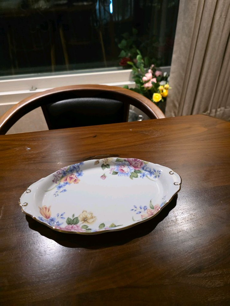 택포 로얄알버트 베아트리체 샌드위치 트레이 이미지