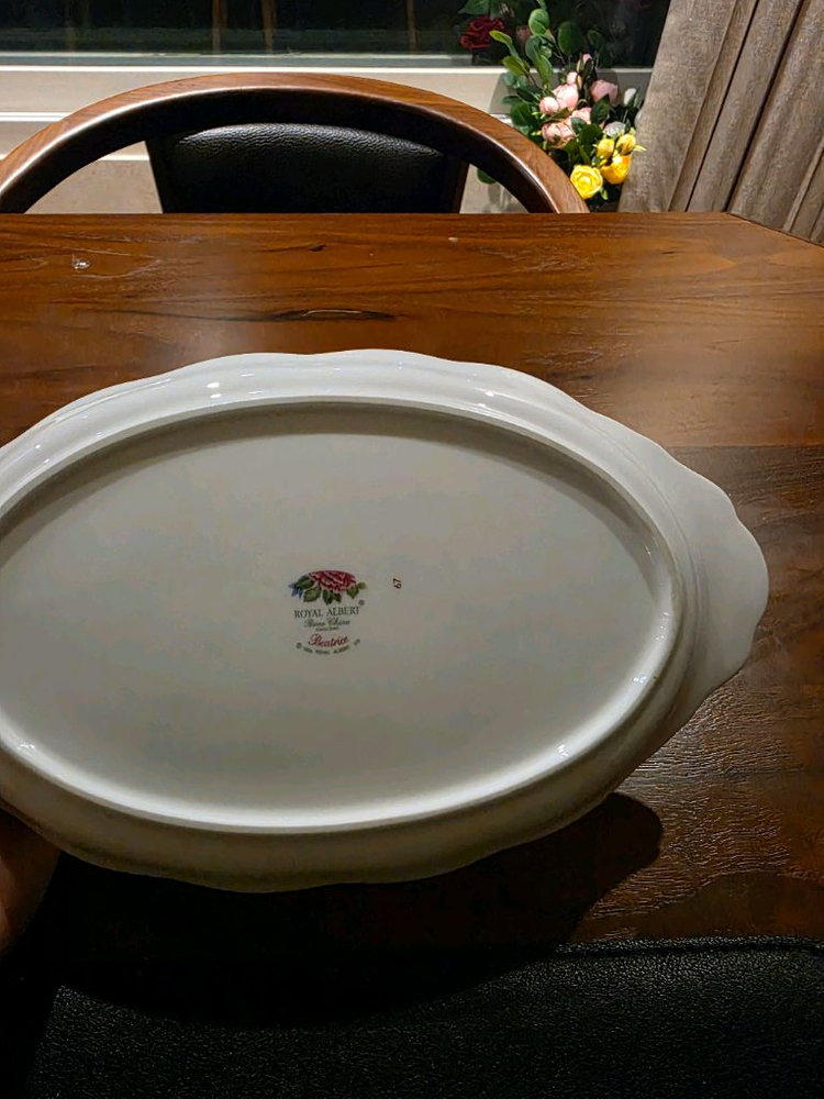 택포 로얄알버트 베아트리체 샌드위치 트레이 이미지