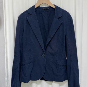 띠어리 네이비 여성 자켓