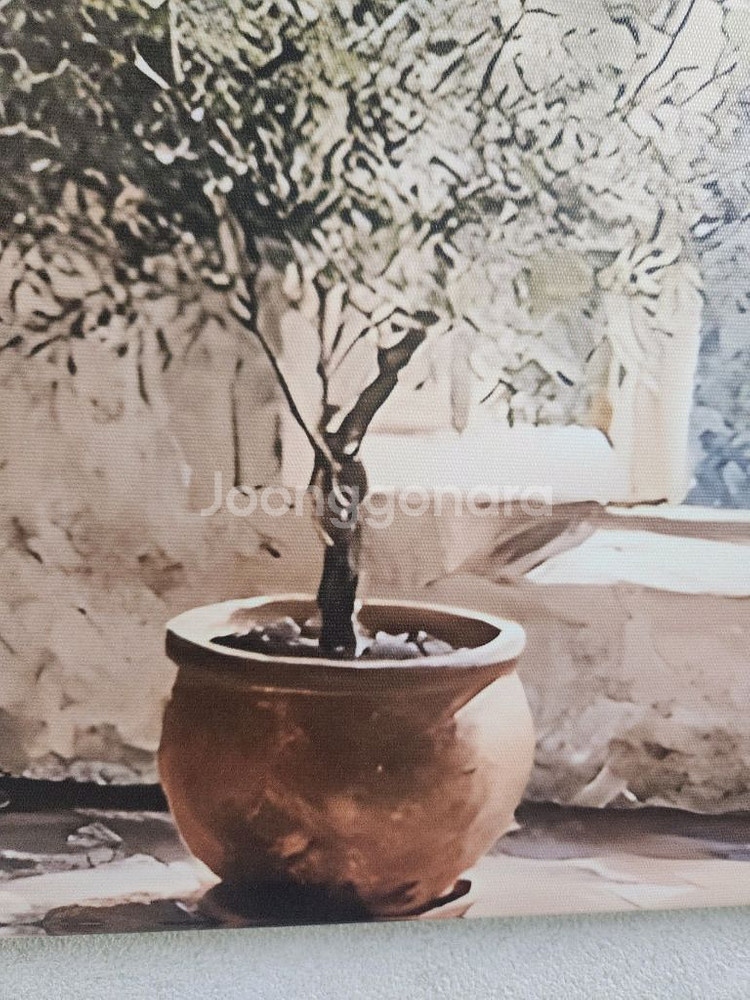 새상품)원목 프레임 캔버스 그림액자 인테리어소품--2