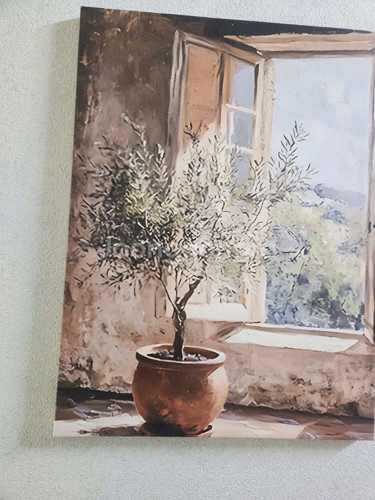 새상품)원목 프레임 캔버스 그림액자 인테리어소품--4