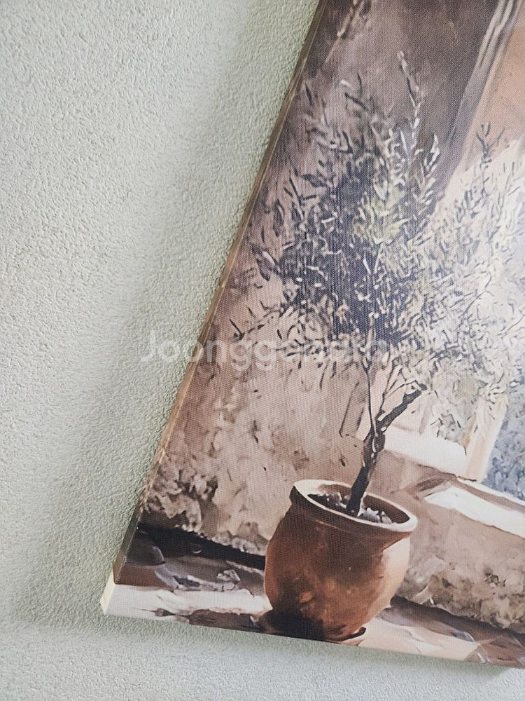 새상품)원목 프레임 캔버스 그림액자 인테리어소품--5