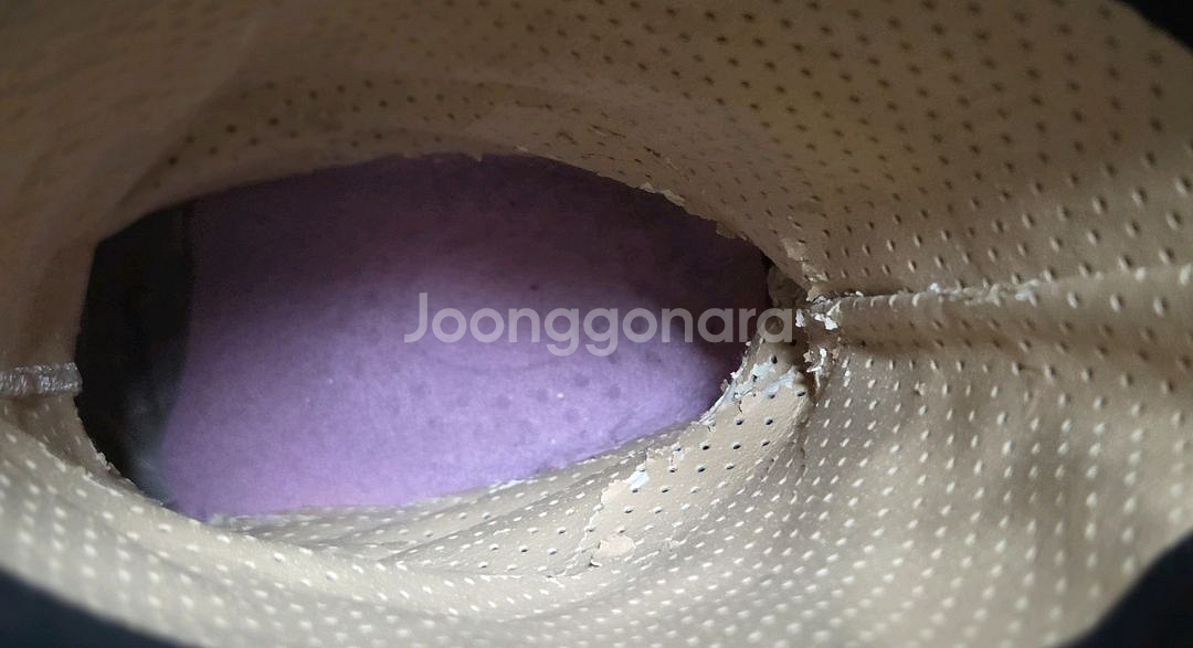 가죽 세미 롱부츠 23ㅇ--6