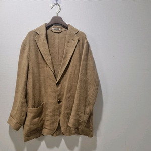 AURALEE오라리 린넨 실블레이저 자켓 국내정품