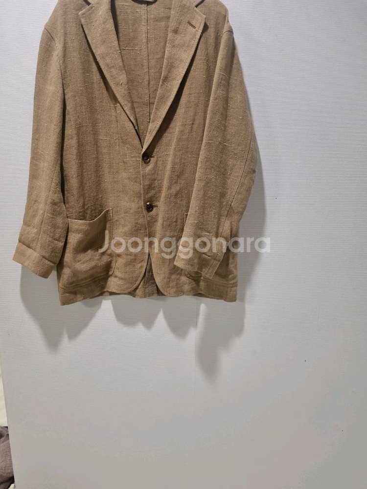 AURALEE오라리 린넨 실블레이저 자켓 국내정품--3