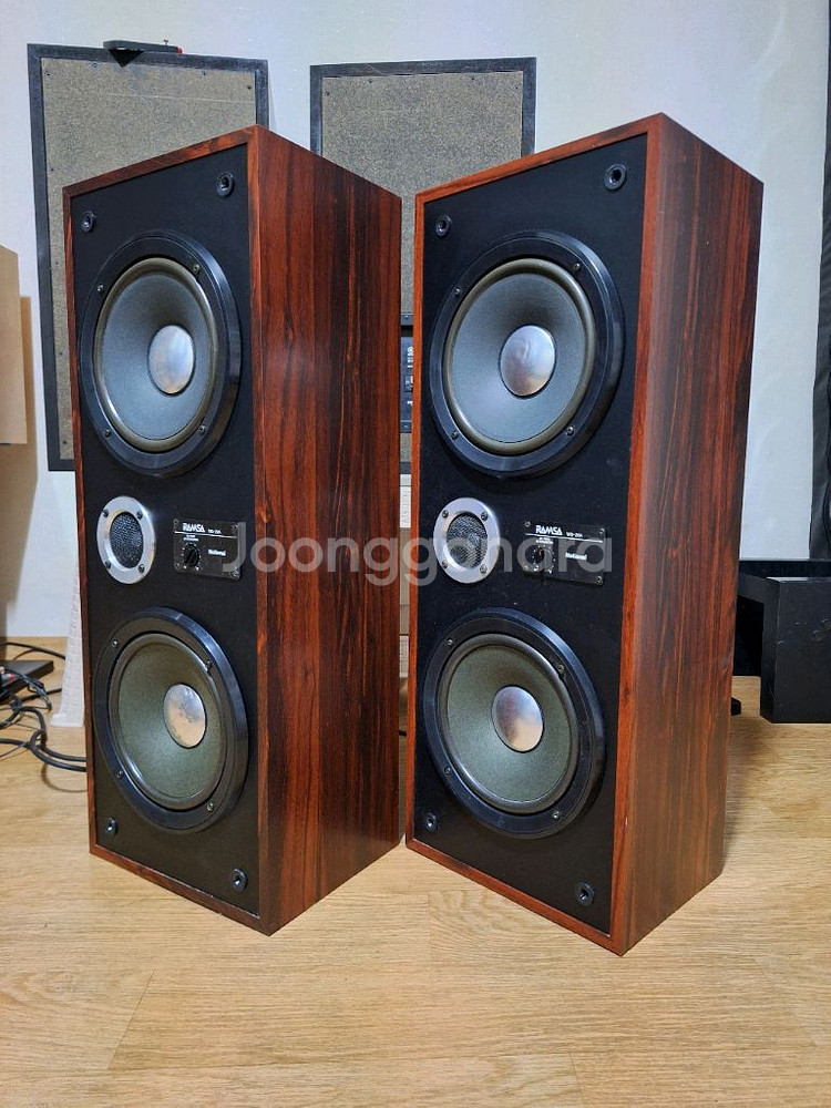National / RAMSA WS-20A 스피커 1조 /빈티지 레트로 앤틱 인테리어 음향 오디오 카페 매장 가게--0