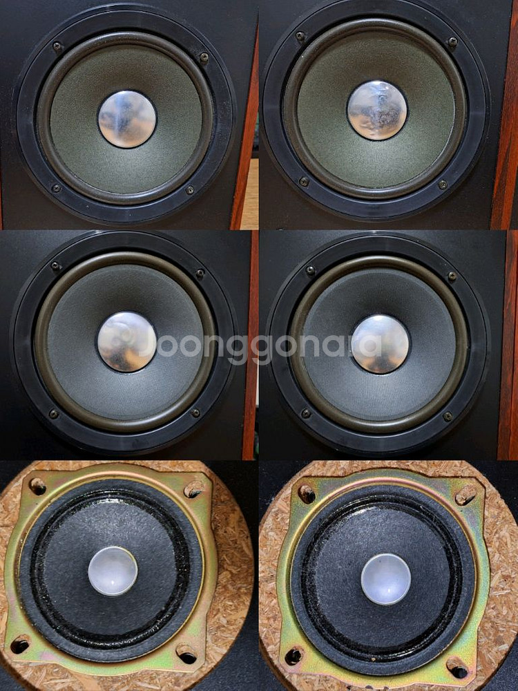 National / RAMSA WS-20A 스피커 1조 /빈티지 레트로 앤틱 인테리어 음향 오디오 카페 매장 가게--8