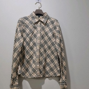 버버리 런던 체크 셔츠 (M)