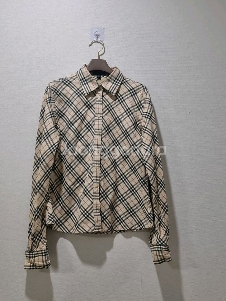 버버리 런던 체크 셔츠 (M)--1
