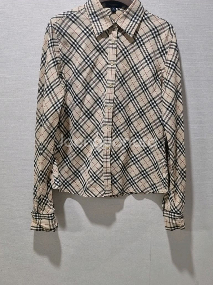 버버리 런던 체크 셔츠 (M)--3