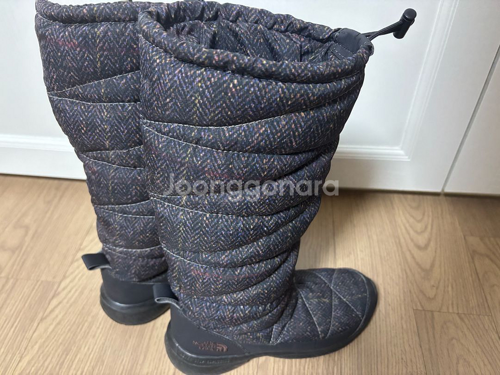 상태최상 노스페이스 롱부츠 패딩부츠 230 톨사이즈--2